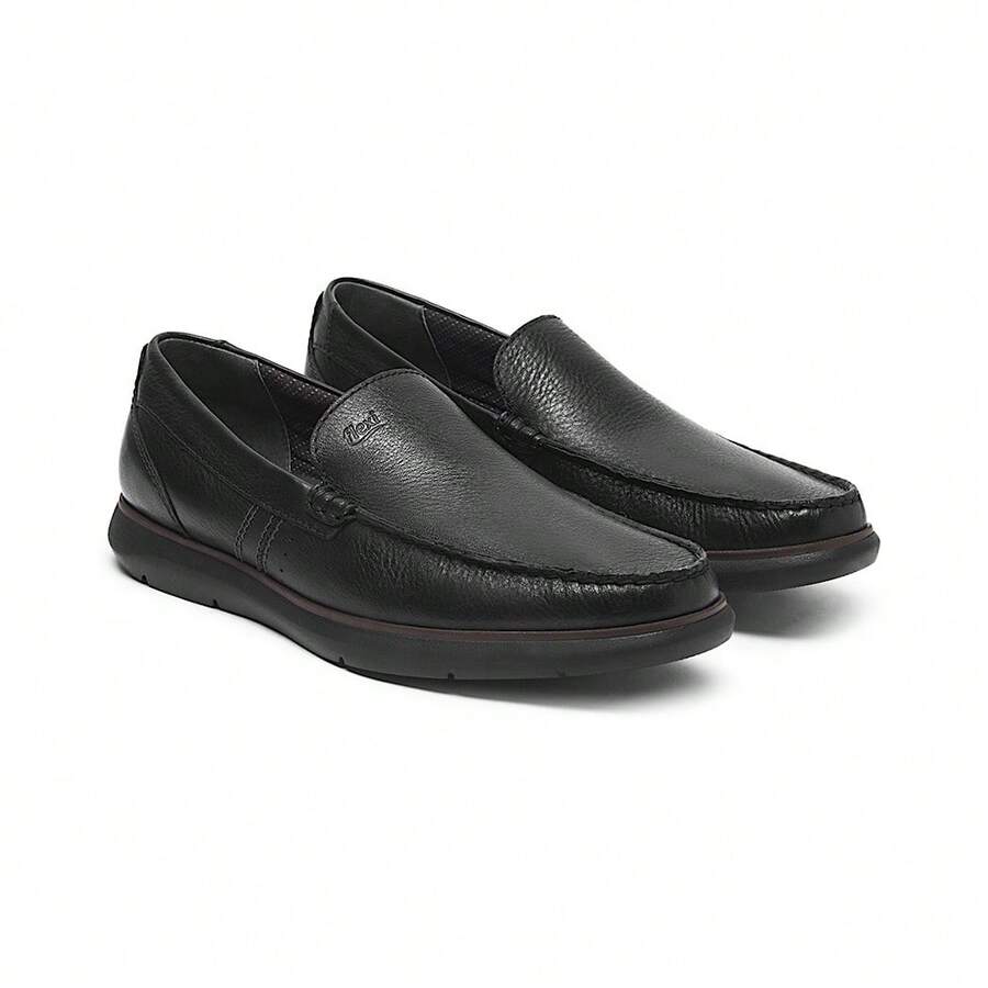 MOCASINES FLEXI HOMBRE 403610 PIEL NEGRO - Negro - Ver 1