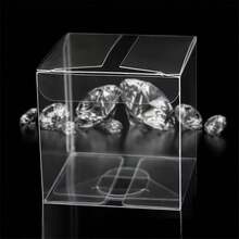 10/30pcs Transparent PVC Plastic Boxes, Suitable For Towels, Tea, Decorative Items Storage, Birthday Party Surprise Gifts, Multi-Functional - Multicolor - View 8
