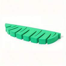 1个无孔壁挂式化妆刷架，美容刷具清洁晾干架，浴室牙刷收纳架 - 彩色 - 查看 12