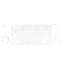 PLOYMONO Server Apron With 3 Pockets 1 Pack Short Waist Apron For Waitress Waiter Restaurant Servers Bartenders Hosts Ideal For Fast Food Dining Service And Beverage Preparation Areas 24 Inch Long By 12 Inch Wide White - 1 Pack - 查看 8