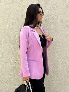 Women Coats - Morado Violeta - Ver 5