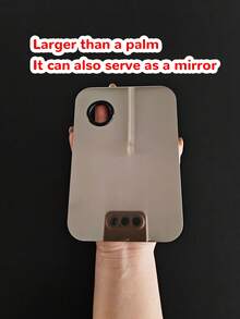 2件套大号多功能彩妆盘，带刮刀，简约不锈钢超大尺寸调色盘，粉底调色盘，彩妆调色盘，适用于混合液体和膏状化妆品，可用于日常妆容调整、特殊场合妆容打造，多功能化妆工具，彩妆盘，美甲师和化妆师工具，可用于眼影、睫毛彩妆、专业颜料混合，适合日常使用或专业化妆师使用。 - 銀色 - 查看 3