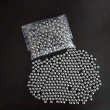 Easytoday 6毫米/0.24英寸 500/1000/2000颗 弹弓狩猎射箭用高碳钢球 精密抛光淬火 - 灰色 - 查看 2