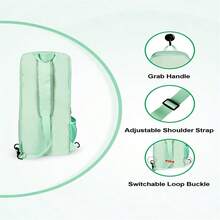 Yoga Mat Bag With Side Net Pocket, Zipper Closure, Waterproof Compartment, Lightweight And Portable Yoga Mat Carrier - Multicolor - View 5