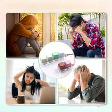 静音和响亮指尖键盘玩具，便携式指尖键盘钥匙扣礼品，指尖键盘点击器 - 彩色 - 查看 3
