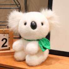 1 pieza Muñeco de peluche realista de oso koala, muñeco de peluche suave de oso koala, muñeco de peluche de oso koala lindo y realista, muñeco de peluche para niños, decoración del hogar, adecuado para niños y niñas, regalo para fiestas, regalo del Día del Niño, regalo de cumpleaños, Acción de Gracias, Navidad - Multicolor - Ver 19
