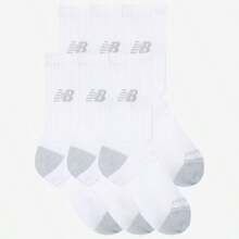 New Balance Active Cushion 6PK Crew Socks - trắng - Xem 3