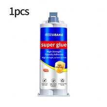 1/2 piezas Súper Pegamento/Pegamento AB Fuerte/Pegamento para Moldeado, Usado para Reparar Artículos del Hogar. Adhesivo para Radiador, Tanque de Agua, Tanque de Combustible, Radiador, Metal, Hierro, Energía Solar, Tubería de Agua y Otros Adhesivos de Soldadura a Prueba de Fugas, Adhesivo Epoxi de Soldadura en Frío Resistente al Calor - Superpegamento - Ver 11