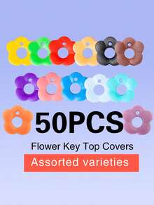 Gói 5/10/15 chiếc Vỏ chìa khóa đàn hồi silicon nhiều màu, Vỏ chìa khóa PVC chống thấm nước có mã nhận dạng, Màu sắc ngẫu nhiên Quà tặng lưu niệm Phụ kiện xe hơi trường học Dây đeo túi xách phong cách Goth Y2k dễ thương có ngăn đựng thẻ ID Phụ kiện xe hơi Móc khóa túi xách - Nhiều màu - Xem 17