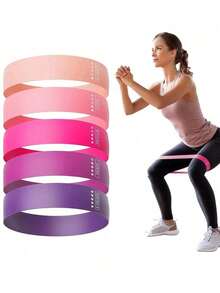 5 piezas Bandas de resistencia de yoga y fitness de TPE - Multicolor - Ver 1