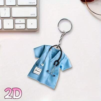 1 Nurse Name Keychain, Custom Nurse Keychain, Medical Staff Keychain, Nurse Keychain, Nurse Gift, Nurse Student Gift, Nursing School Gift, Nurse Keychain, Durable, Cute, Adorable Y2K, Idea Gift.