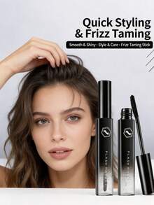 Flashmoment 四合一美发造型套装：梳子、防毛躁梳、直发器、美发工具。快速造型，打造柔顺无毛躁秀发，便携式直发器。 - 黑色 - 查看 1