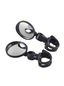 Gương chiếu hậu xe đạp xoay 360° với thấu kính góc rộng, lắp đặt linh hoạt, phù hợp cho xe đạp leo núi, xe điện và các loại xe hạng nhẹ - Khung ABS màu đen, phụ kiện bàn đạp | Gương hình bầu dục | Phụ kiện xe đạp - màu đen - Xem 8