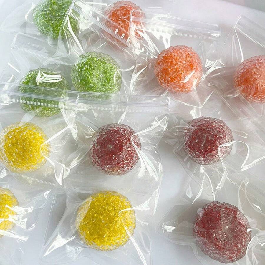 1 món đồ chơi kẹo dẻo trân châu nổ sáng tạo, bóng giảm căng thẳng phát ra âm thanh, bóng giảm căng thẳng trà sữa trân châu thủ công, quà tặng sinh nhật/ngày lễ, đồ chơi giảm căng thẳng vui nhộn, quà tặng nhỏ trang trí giảm căng thẳng văn phòng, đồ chơi silicon mềm.