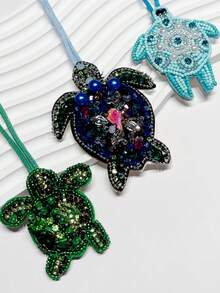 1 chiếc Ba lô hình rùa đính đinh tán màu trơn thời trang thanh lịch đơn giản dễ thương độc đáo thú vị, túi đeo vai, túi đeo chéo, túi tote, túi đeo nách, túi đựng mỹ phẩm, túi đựng đồ khác, mặt dây chuyền, móc khóa xe hơi, móc khóa, móc treo thắt lưng, thẻ hành lý, móc khóa nhận dạng, thích hợp cho các cặp đôi, bạn thân, sinh viên, nam, nữ, văn phòng, đi làm, hàng ngày, hẹn hò, ngày lễ, ngoài trời, du lịch, chuyến công tác, quà tặng lý tưởng cho bạn gái, mẹ, sinh nhật - Nhiều màu - Xem 2