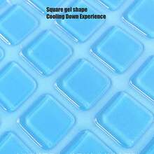 Almohada de Enfriamiento de Chillow Almohada de Enfriamiento de Gel Almohada de Enfriamiento Estera de Verano Cojín Flexible Plegable Reciclaje para el Hogar Salón de - como en la foto - Ver 5