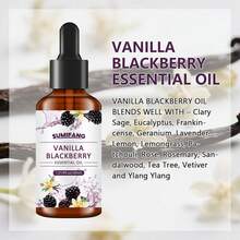 SUMIFANG 30毫升香草香氛身体油，深层滋养，改善干燥粗糙肌肤，清新淡雅的香草香气，营造优雅氛围，留下自然无刺激的香味，温和保护皮肤屏障，舒缓紧张，提升肌肤光滑度。 - 薰衣草色 - 查看 6