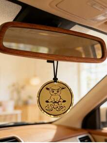 This Best-Selling Decorative Pendant Is Meticulously Crafted Specifically For The Grand Celebrations Made From Durable Acrylic, It Features A Unique And Ingenious Design That Artfully Blends The Elegance Of Arabic Calligraphy With The Charming Motif Of A Sheep. - Multicolor - View 3