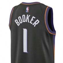 Nike DRI-FIT NBA Phoenix Suns 2025/26 Season Declaration Edition #1 Sleeveless Comfort Basketball Jersey For Men - HM4881-010 - Xem 4