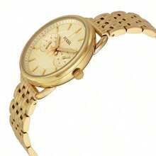 Fossil TAILOR Multifunction Ladies' Watch With Rose Dial (ES3713/ES3714) - Gold - View 4