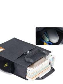 Unisex Fashion Casual Handbag, File Folder, Laptop Bag, Large Capacity Compartment Business Commuter Tote - Signature - View 9