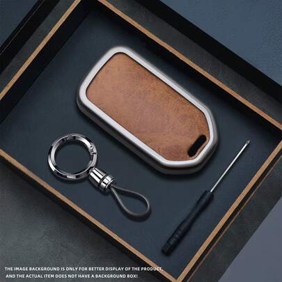 2017 2018 19CRV Pilot Accord Civic Jazz Jade Fit HR-V Freed Anahtarsız Girişli Araç Modeli Otomobil Aksesuarları için Alaşımlı Araba Anahtar Kılıfı