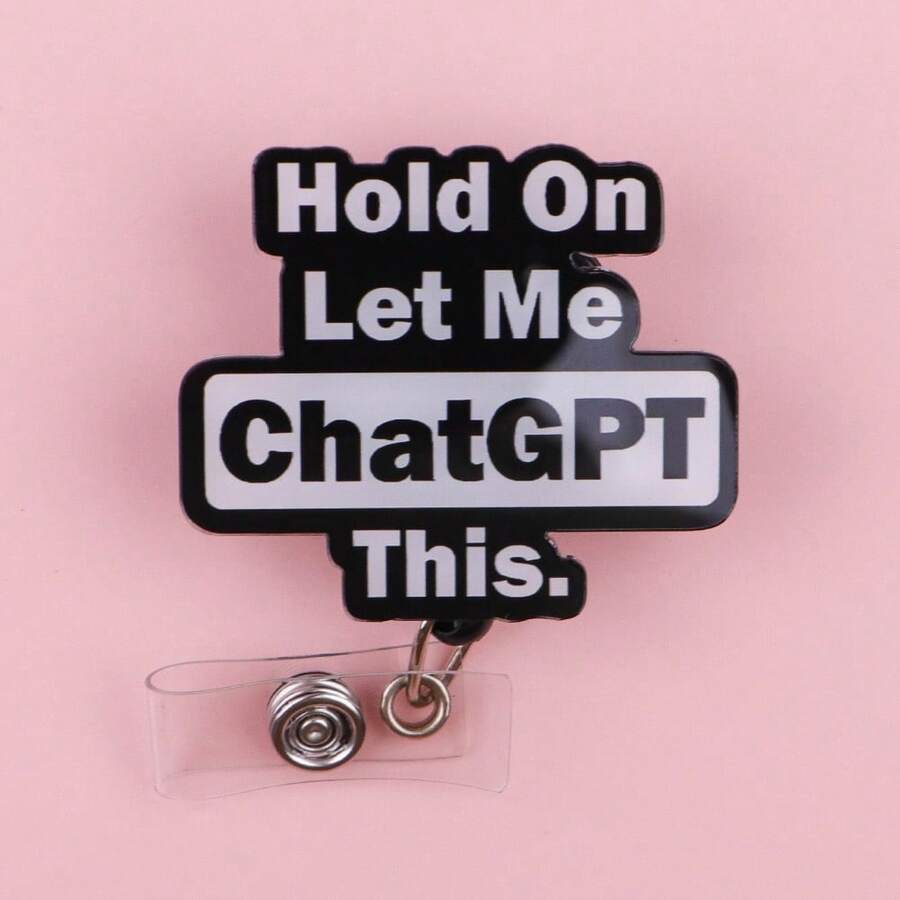 Retractable D Card Holder Reel With Cute Cartoon Design, Nurse Hospital Badge Holder Office Lanyard 1pc - X448 - View 1