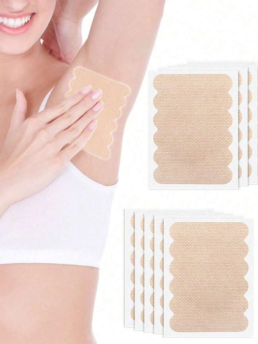 Underarm Sweat Pads, Invisible Breathable Sweat Absorbing Pads, Sports Sweat Pads, Highly Breathable Invisible Sweat Absorbing Pads, Lightweight Sweat Absorption, Comfortable Odorless, Easy To Use, Suitable For Men And Women In Summer, Applicable For Travel, Sports, Outdoor Activities, Summer, Christmas Holiday Gifts - A - View 1