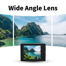 A 140° Cámara de Acción Gran Angular 1080P de Alta Definición con Pantalla LCD de 5.08 Cm - Captura Imágenes de Ultra Alta Definición, Cuenta con Exposición Automática, Lente Ojo de Pez y Puede Ser Alimentada por Batería o USB, Compatible con Formato MP4 - Ver 6