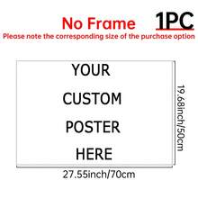 1pc Personalized Canvas Printing, User-Defined Canvas Printing, Converting Your Pictures Into Canvas Form, Canvas Art Creation, Photography Printing, Love, Wedding, Closing Ceremony, Family Art Works,Custom Poster, Room Decor, Customized Wall Art, Pictures Custom Photo, Customizable Things, Optional Frame, Bathroom Decor, Kitchen Decor, Living Room Decor, Bedroom Decor, Office Decor, - Multicolor - View 39