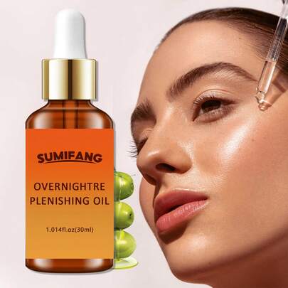 SUMIFANG 30毫升植物精华面部精油，滋养保湿，适合敏感肌肤。滋养肌肤，补充水分，修护肌肤，改善暗沉粗糙。防止妆容脱落，不飞粉，不油腻，不易致痘。
