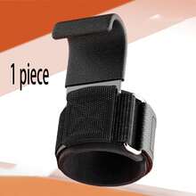 1pc Gym Fitness Weightlifting Wrist Strap Pulling Weightlifting Wrist Guard Fitness Gloves - Black - View 12