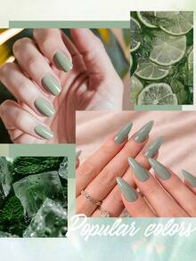 VOKY 6件套 - 绿色高饱和度指甲油凝胶套装。质地顺滑持久，适合美甲沙龙使用。 - 彩色 - 查看 10