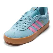 Adidas Zapatillas deportivas VL COURT 3.0 para mujer, zapatos deportivos casuales, ligeros y cómodos IH6518 - Verde menta claro/rosa bendición/dorado - Ver 10