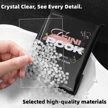 60/120pcs Kpop Photo Card Sleeves, 56*87mm, Professional-Grade HD, Thickened, Ultra-Strong Protection, Dedicated Card Holder For Idol Photo Collection - Open-face - View 5