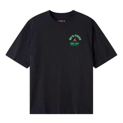Nike Áo thun nam, trang phục thường ngày, cỡ NC PIZZA GFX SS CREW, áo thun tay ngắn mềm mại và thoải mái, mã sản phẩm IF3167-010