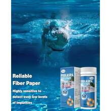 7 In 1 Pool Test Strips 150 Pool Spa And Hot Tub Test Strips Quick And Accurate Strips Pool Water Testing Kit For PH Free Chlorine Total Chlorine Hardness Bromine Cyanuric Acid And Alkalinity - 7 In 1 150 Pcs - View 7