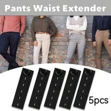 5/8件装 女士牛仔裤纽扣延长器，裤子纽扣延长器 - A - 查看 7