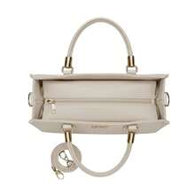 Women's Medium Crossbody Bag Kit + Shoulder Strap + Wallet - Màu be - Xem 2