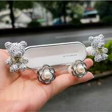 yucen 新款可爱卡通女神车载出风口手机支架，通用无遮挡视角手机支架，女士车载导航配件 - 彩色 - 查看 8