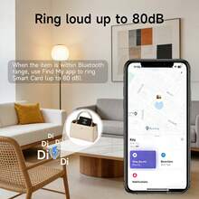 Wireless Charging Wallet Tracker Card Bluetooth-Compatible GPS Tracker Smart Tracking Wallet Card Compatible With Apple Find My App Wallet - iOS Only - View 5