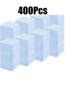 2000/1000/200片装指甲清洁湿巾 - 专业无绒指甲油卸除棉片，UV凝胶清洁纸巾，无香型美甲准备和完成清洁工具（蓝色） - 藍色 - 查看 10