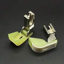 工业缝纫机棉线压脚套装，塑料平缝机棉线压脚，缝纫机配件 - 船型塑膠壓腳1個 - 查看 5