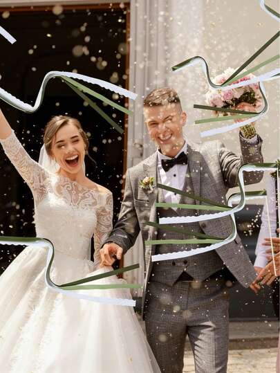 20 piezas Varitas mágicas con campanas y encaje verde, decoraciones navideñas, accesorios para ambiente de boda, serpentinas para fiesta de cumpleaños, decoraciones para despedida de soltera, ceremonia de graduación, baile, actuación, recuerdos de fiesta