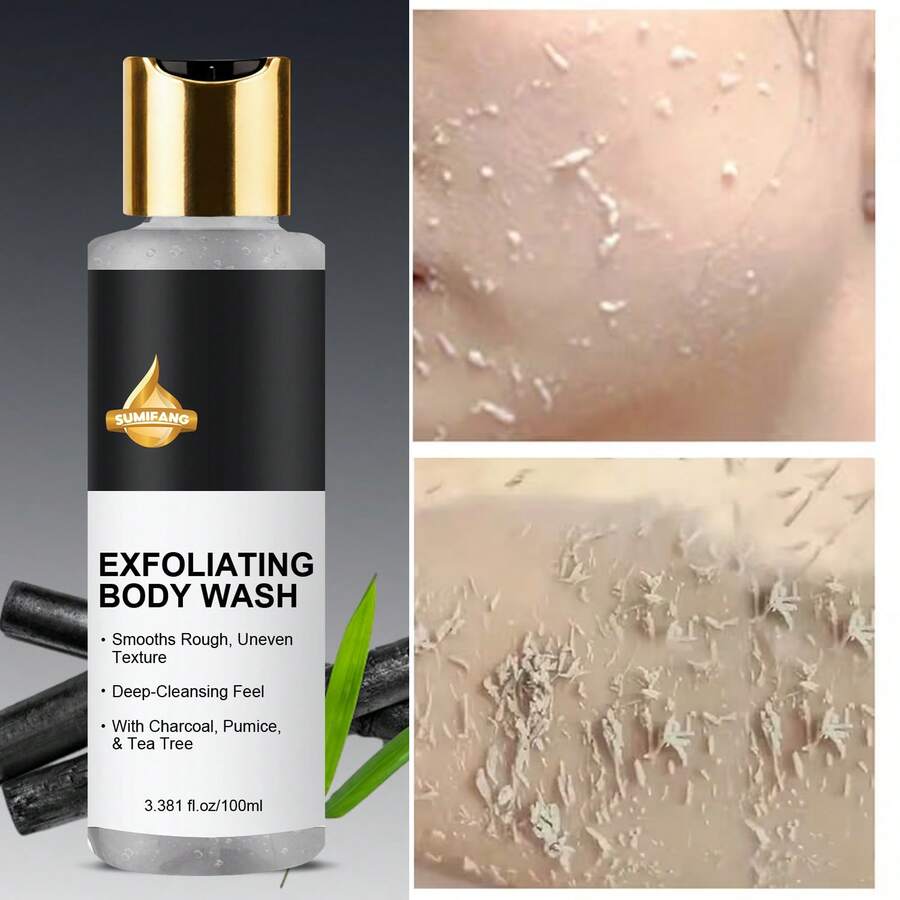 Sữa tắm tẩy tế bào chết tinh dầu tràm trà 100ml, công thức sảng khoái, làm sạch nhẹ nhàng, dùng hàng ngày. - 100ml - Xem 1