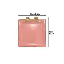 Cute Pink Jewelry Collection, Simple And Elegant Color Tones, Dressing Table Decorations, Friends' Decorations, Cosmetic Trays For Storing Jewelry, Suitable For Lovely And Elegant Ladies, Spacious Space To Store Necklaces, Earrings, Watches, Suitable For Dressing Tables, Bathrooms, Bedrooms - An Ideal Gift For Both Men And Women, With Modern Aesthetic Style, Smooth Surface, Lightweight Storage, Ring Stand, Fashionable Home Decoration, Earrings Storage, Home Accessories - Multicolor - View 5