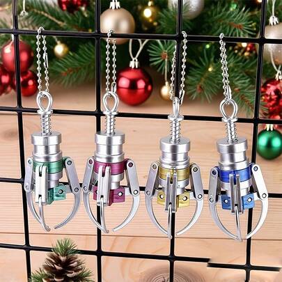 قلادة مفاتيح مضحكة للبالغين، إكسسوار زخرفي للحقائب والأحزمة وحلقات المفاتيح، بادئ محادثة حيوي، تميمة لطيفة مزينة بالبريق، هدية مثالية لليالي الحفلات والمناسبات، إكسسوار معدني خفيف الوزن وأنيق لتحسين الضروريات اليومية