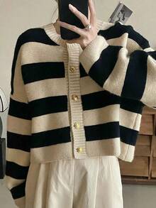 Women Cardigans - Black - View 5