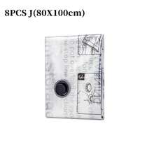 Bộ 8 túi nén chân không dày, túi hút chân không trong suốt, túi đựng đồ, túi đựng và sắp xếp quần áo gia đình - Túi nén chân không, túi đựng chân không, túi hút chân không, túi đựng chân không - Túi nén chống ẩm, chống nấm mốc, chống bụi, túi đựng tiết kiệm không gian - Túi nén chân không dày, túi nén composite PE+PA, túi nén trong suốt, vật dụng cần thiết cho kho cho thuê. - Nhiều màu - Xem 11