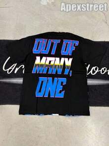 Godspeed F1 Dreams T-Shirt, High Quality Thick Heavyweight, New Autumn Fashion For Men, Premium Cotton Fabric, Suitable For Street Style, Machine Washable, Daily Gift,Mens Clothes,Graphic Tee,Summer Clothes,Summer Tops,Easter Outfits,Spring Clothes ,Shirts - 黑色 - 查看 2